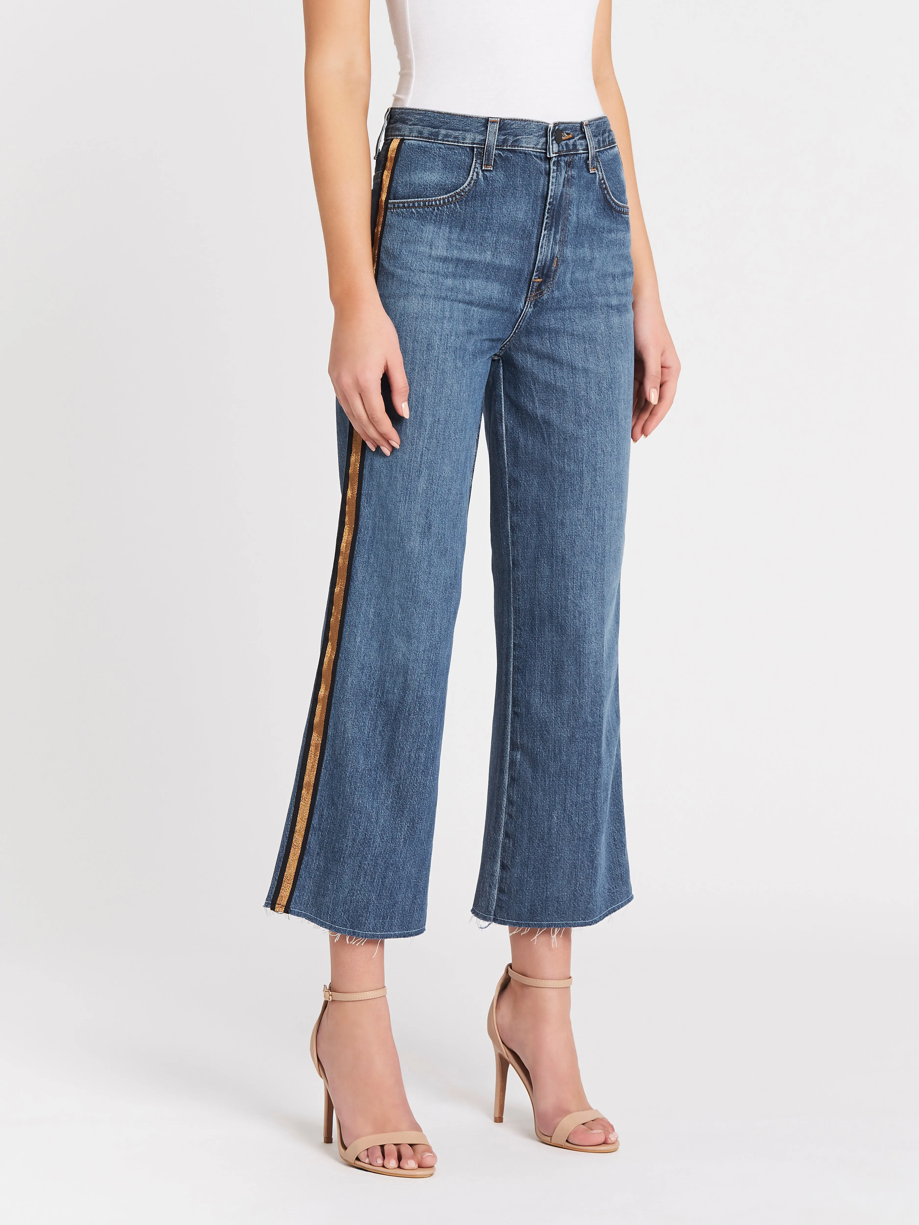 High rise crop jeans - Joan.