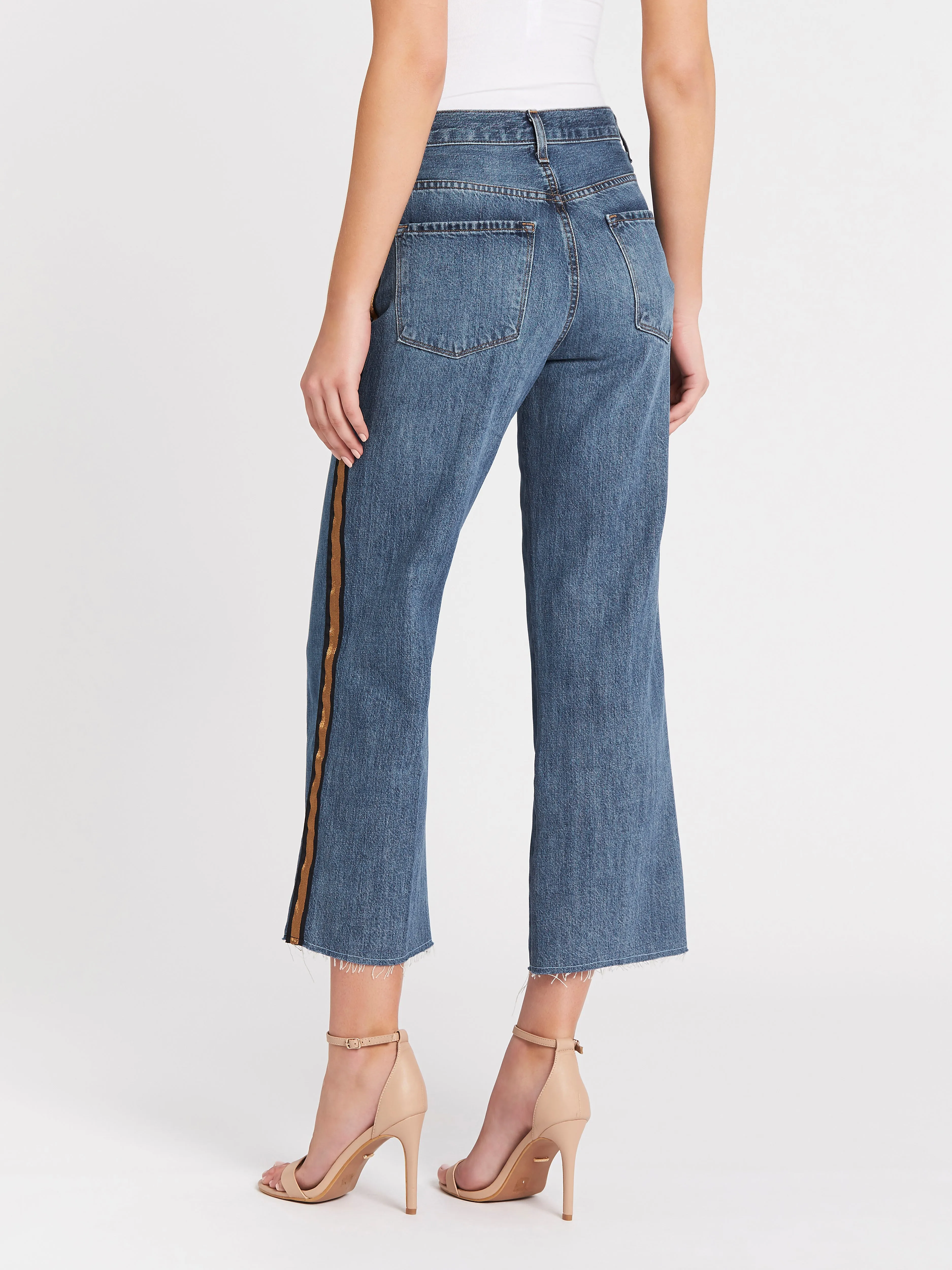 High rise crop jeans - Joan.