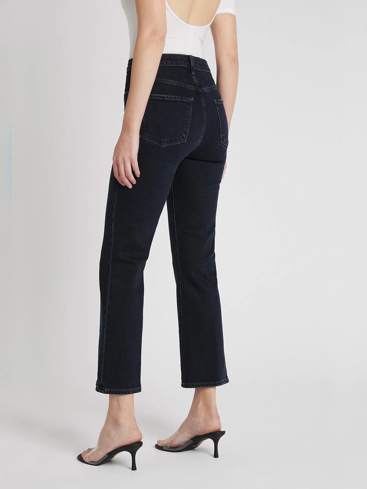 High Rise Flare Jean - Julia