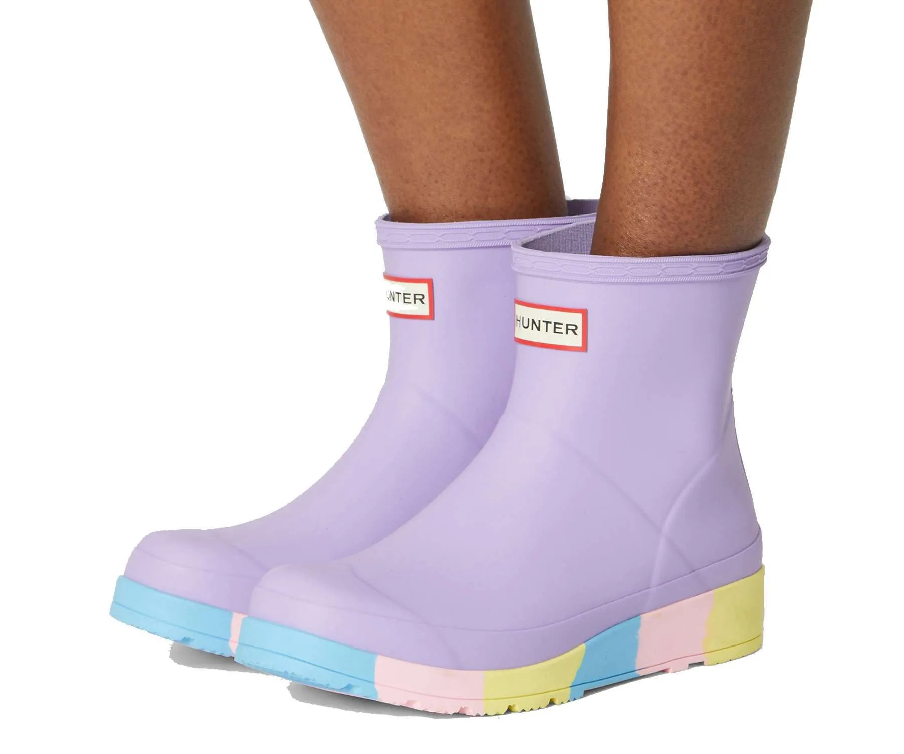 Hunter Women’s Play Short Stripe Sole Rain Boots