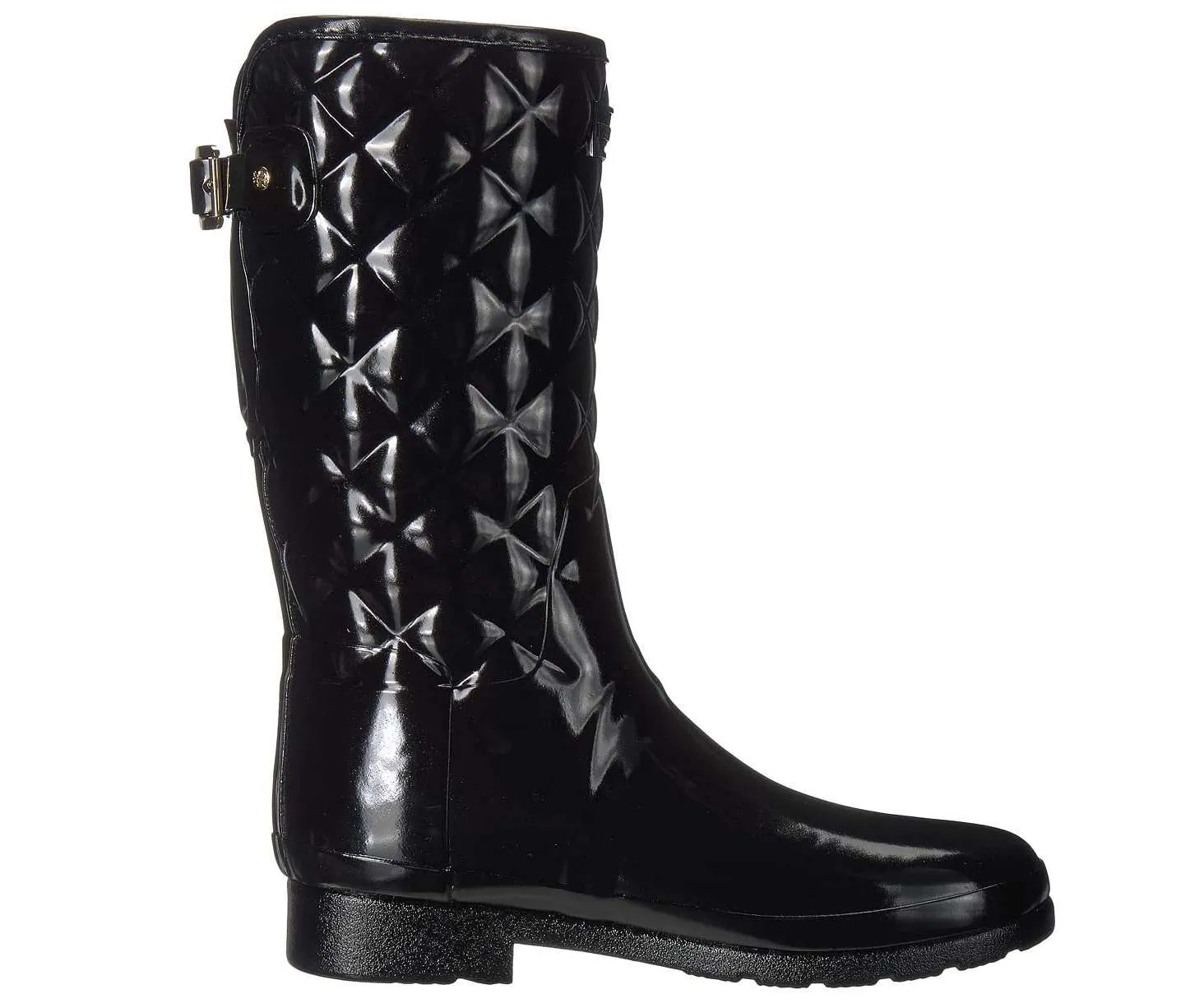 Hunter Women’s Refined Slim Fit Adjustable Quilted Short Rain Boots