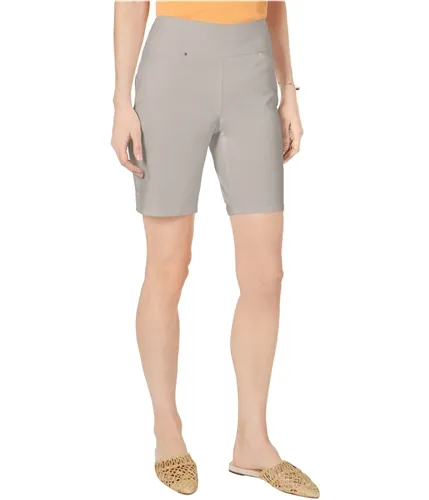 I-N-C Womens Curvy Casual Bermuda Shorts