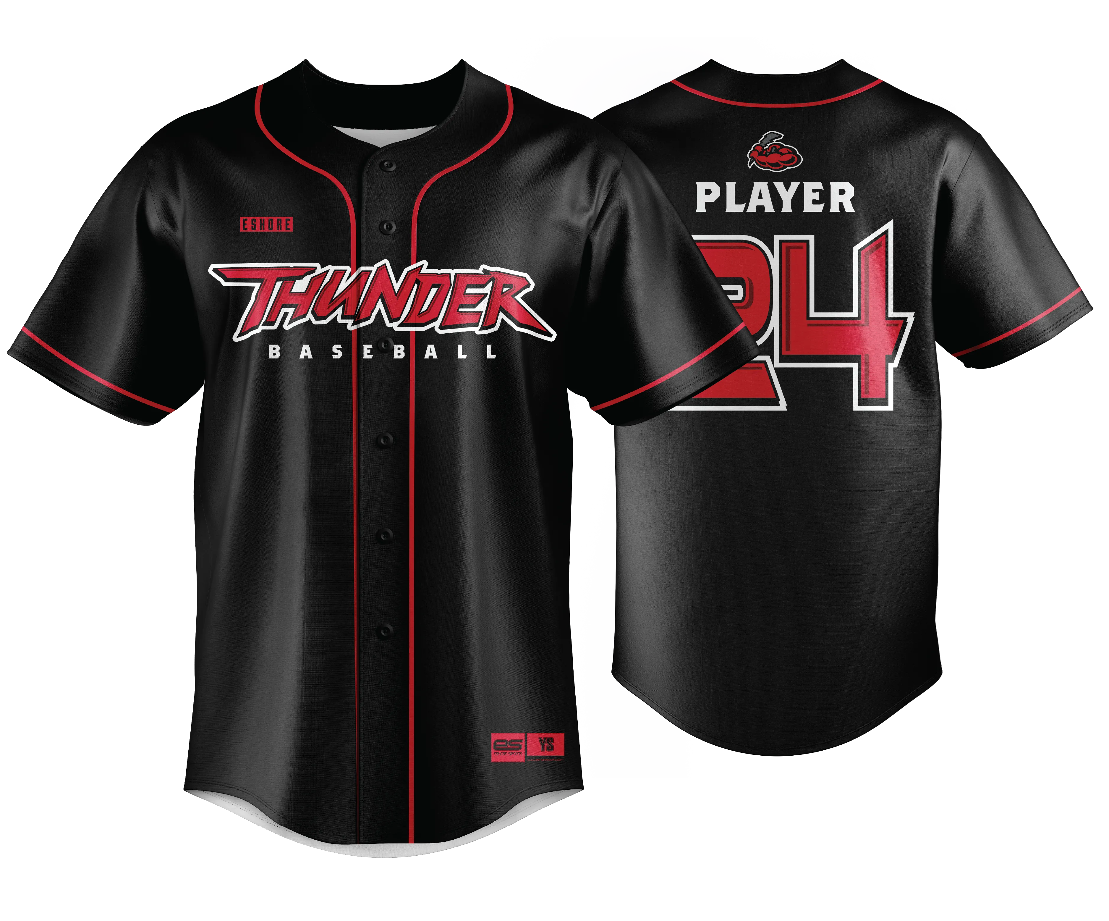 Jackson Thunder FDS Jerseys