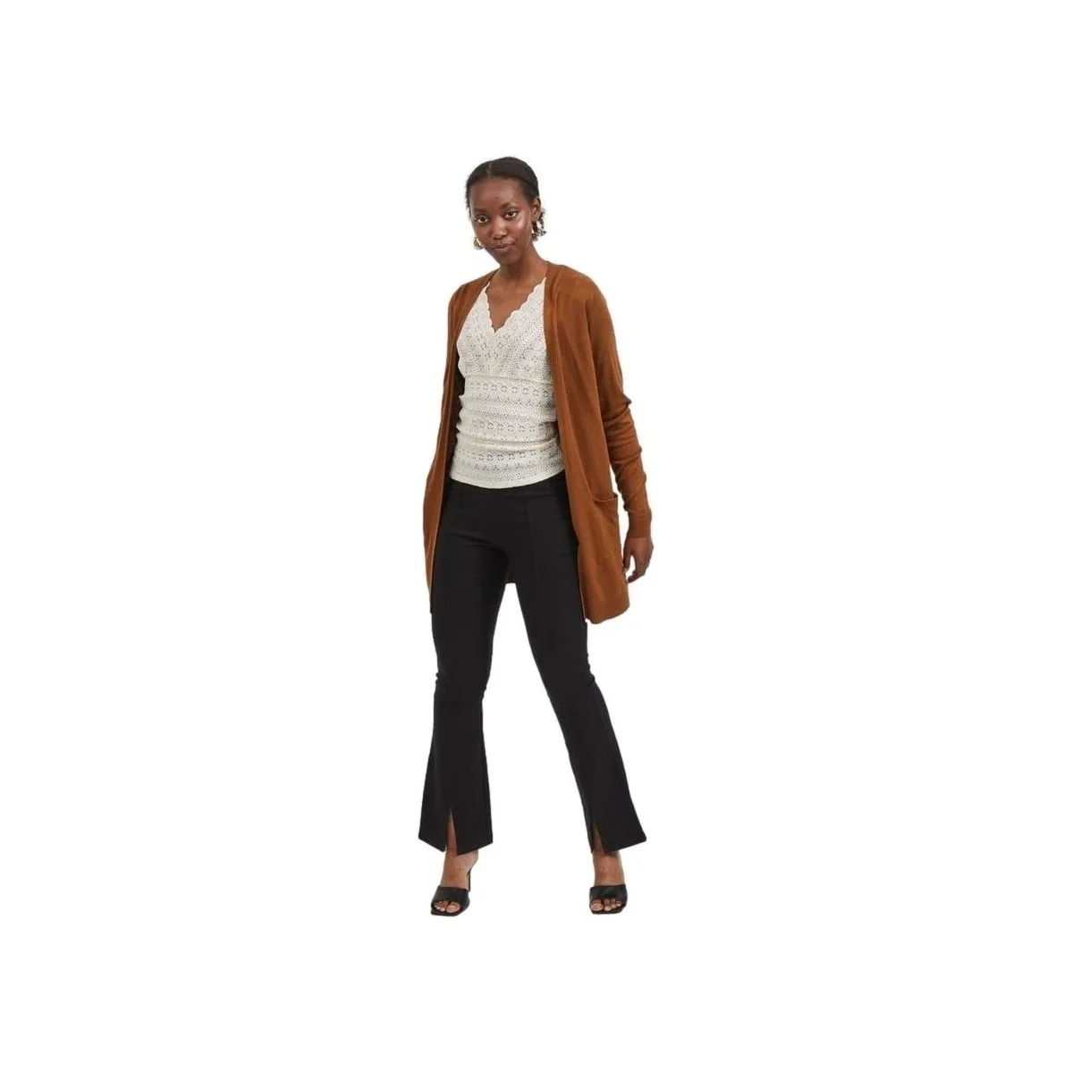 Jeneve Cardigan Toffee - Shop Now!