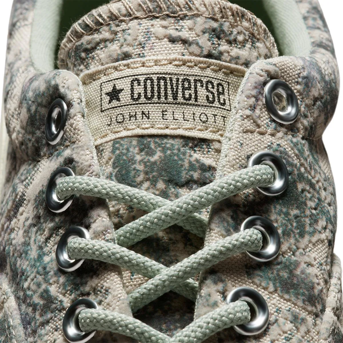 John Elliott Skidgrip Low Lichen sneakers.