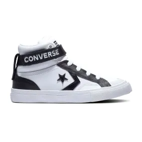 Kids Pro Blaze Strap High Top White Converse