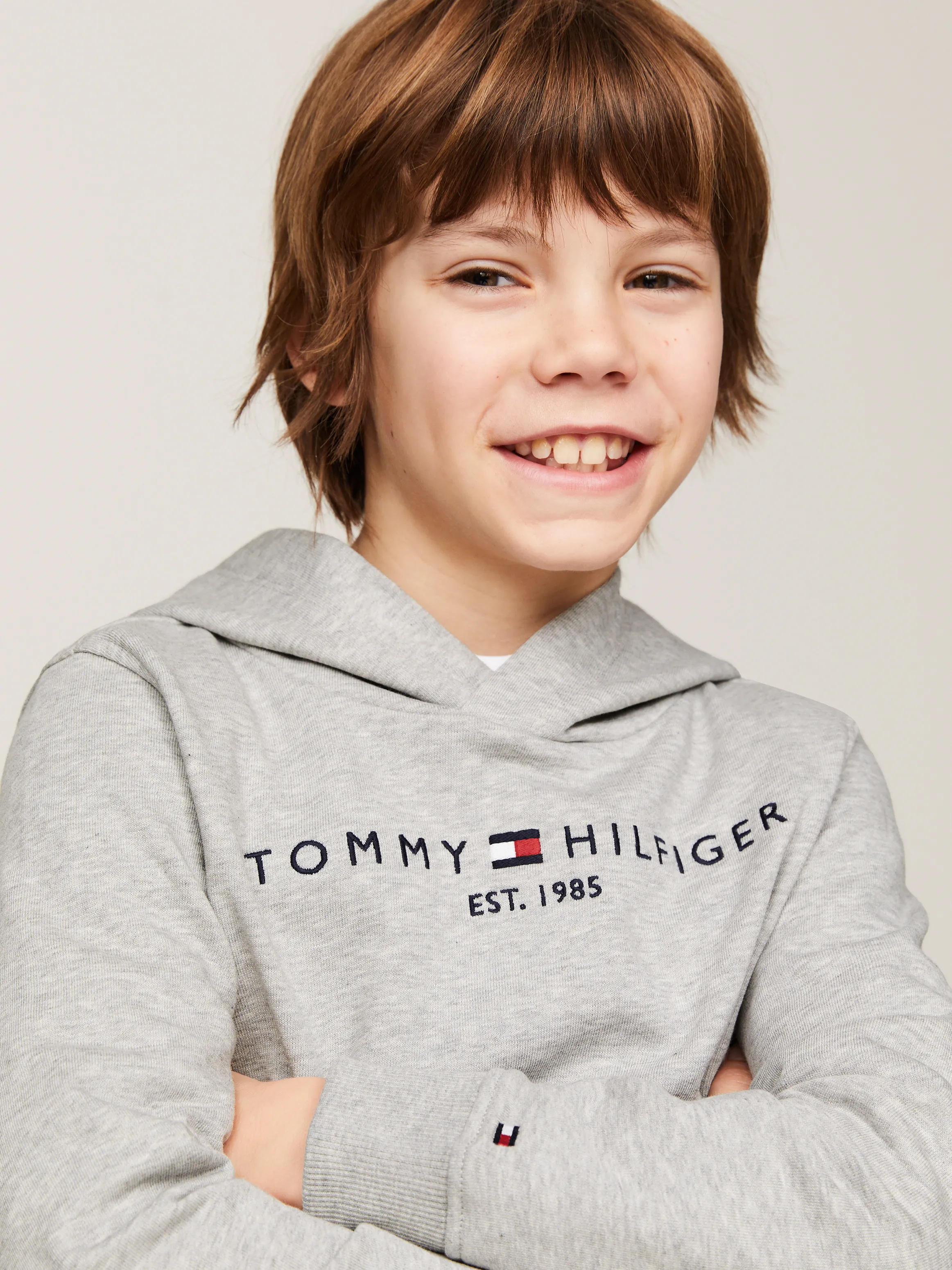 Kids Unisex 3-7 Essential Hoodie | Knitwear | Tommy Hilfiger