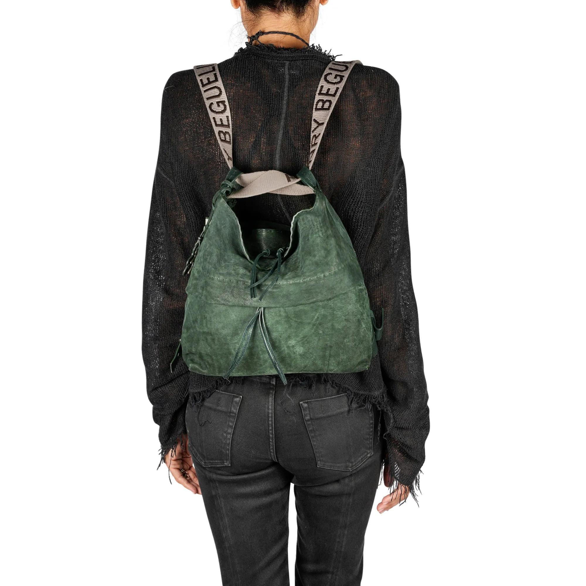 Lara Zaino Forest Green Backpack