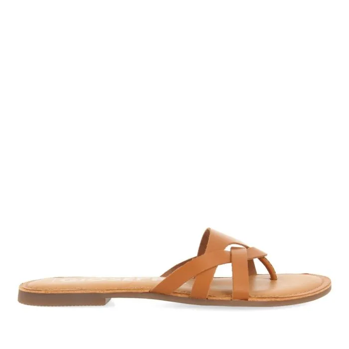 LEATHER SKIN SANDALS WITH STRAPS FOR WOMEN CAYUSE