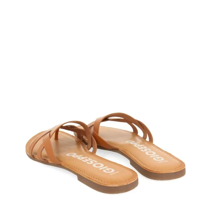 LEATHER SKIN SANDALS WITH STRAPS FOR WOMEN CAYUSE