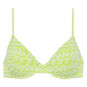 Lime Icing Bikini Top