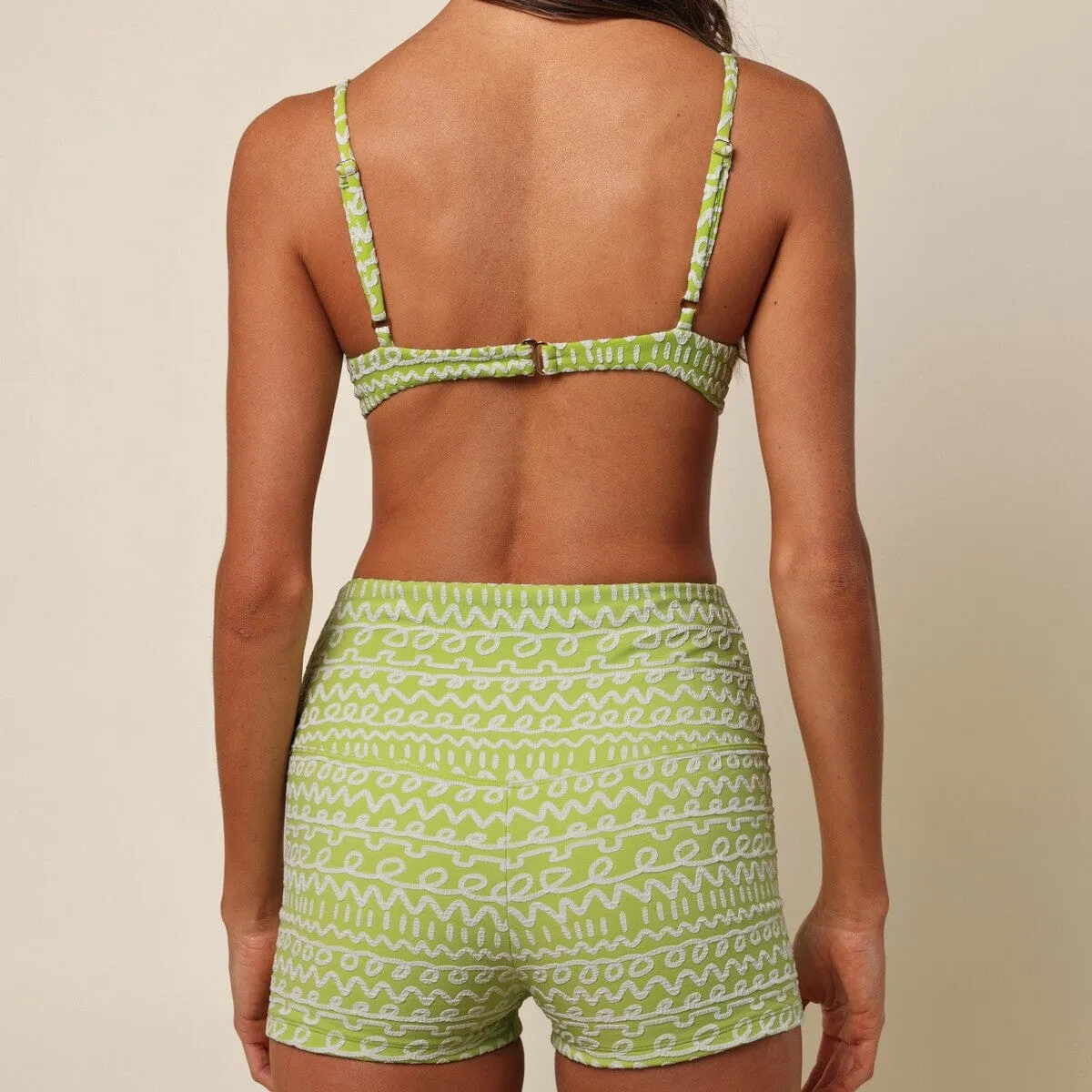 Lime Icing Bikini Top