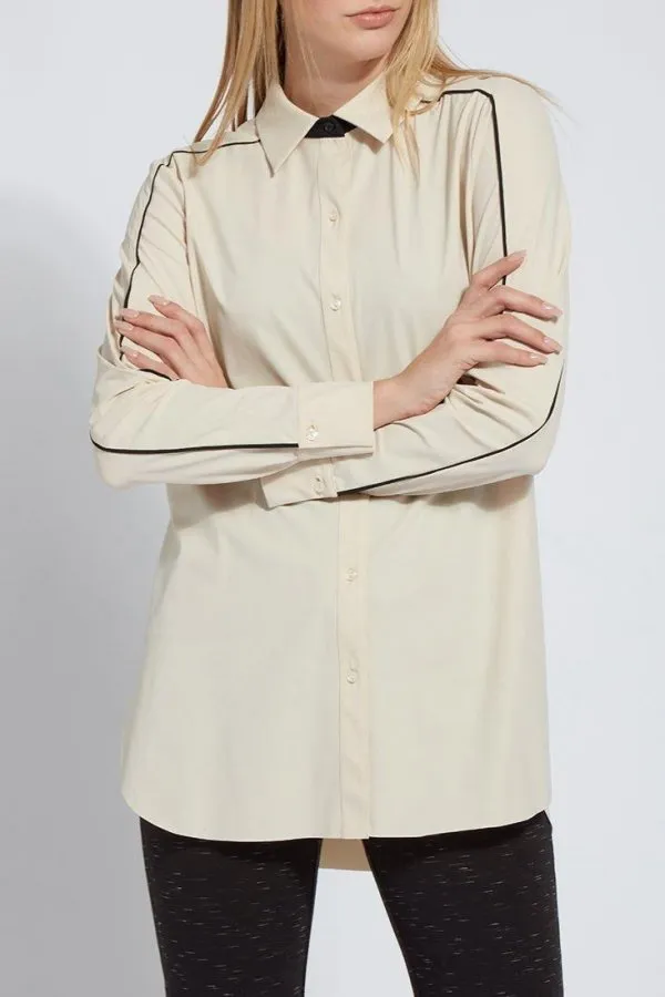 Lysse Trinket Button Down Top