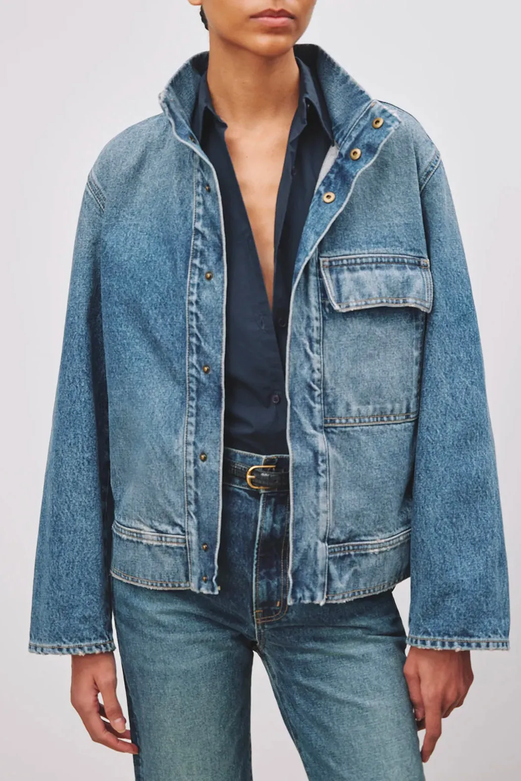 Marilou Denim Jacket - Ocean Wash