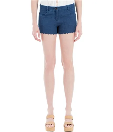 Max Studio London Womens Basic Casual Denim Shorts