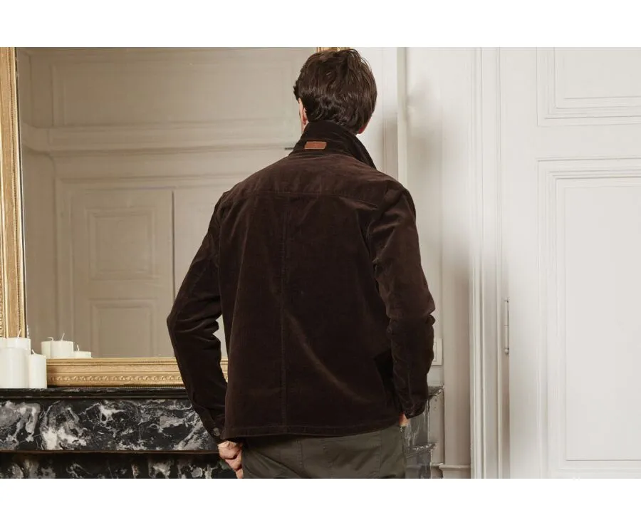 Men's Brown Corduroy Jacket by FIDÉLIEN - High Search Engine Ranking Result