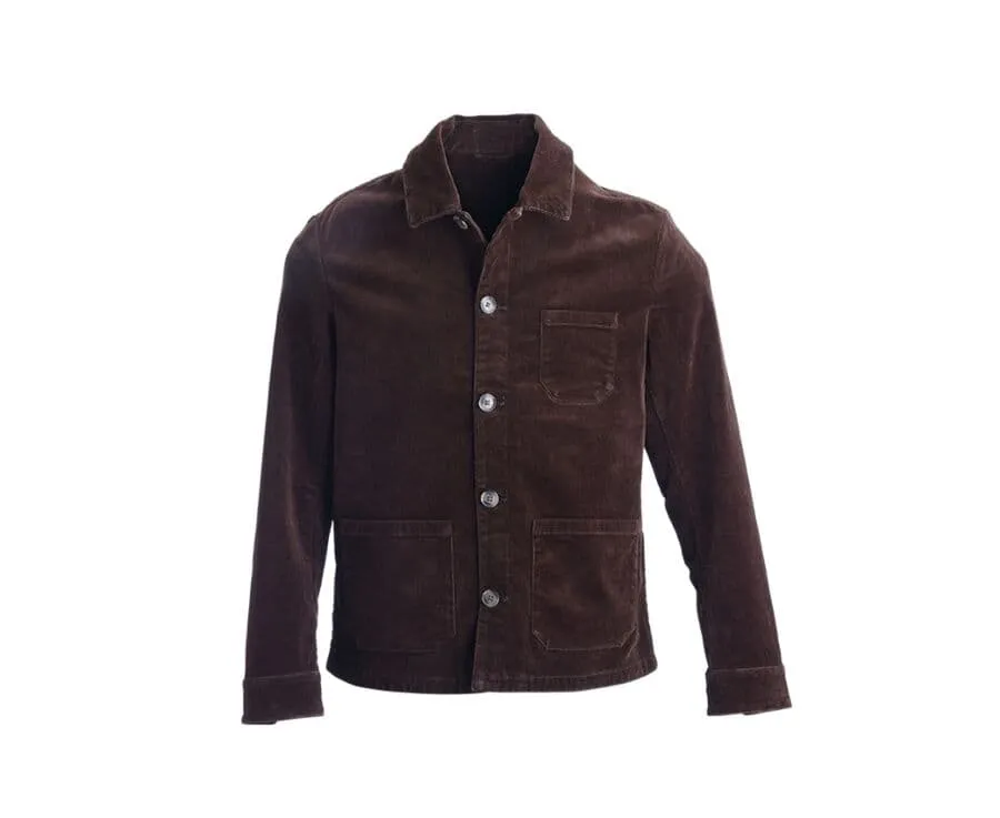 Men's Brown Corduroy Jacket by FIDÉLIEN - High Search Engine Ranking Result