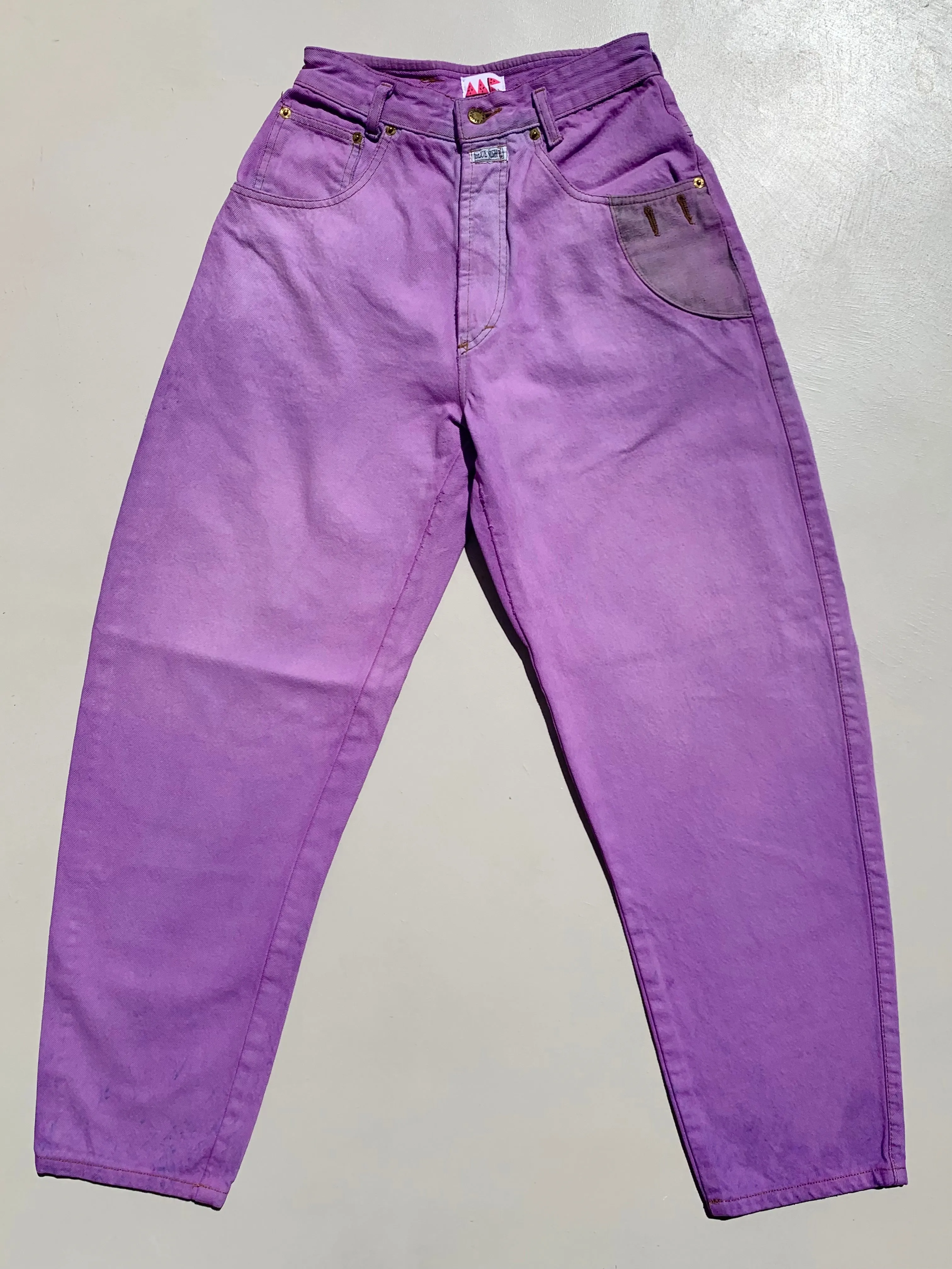 MK VINTAGE LILAC DENIM JEANS talla S