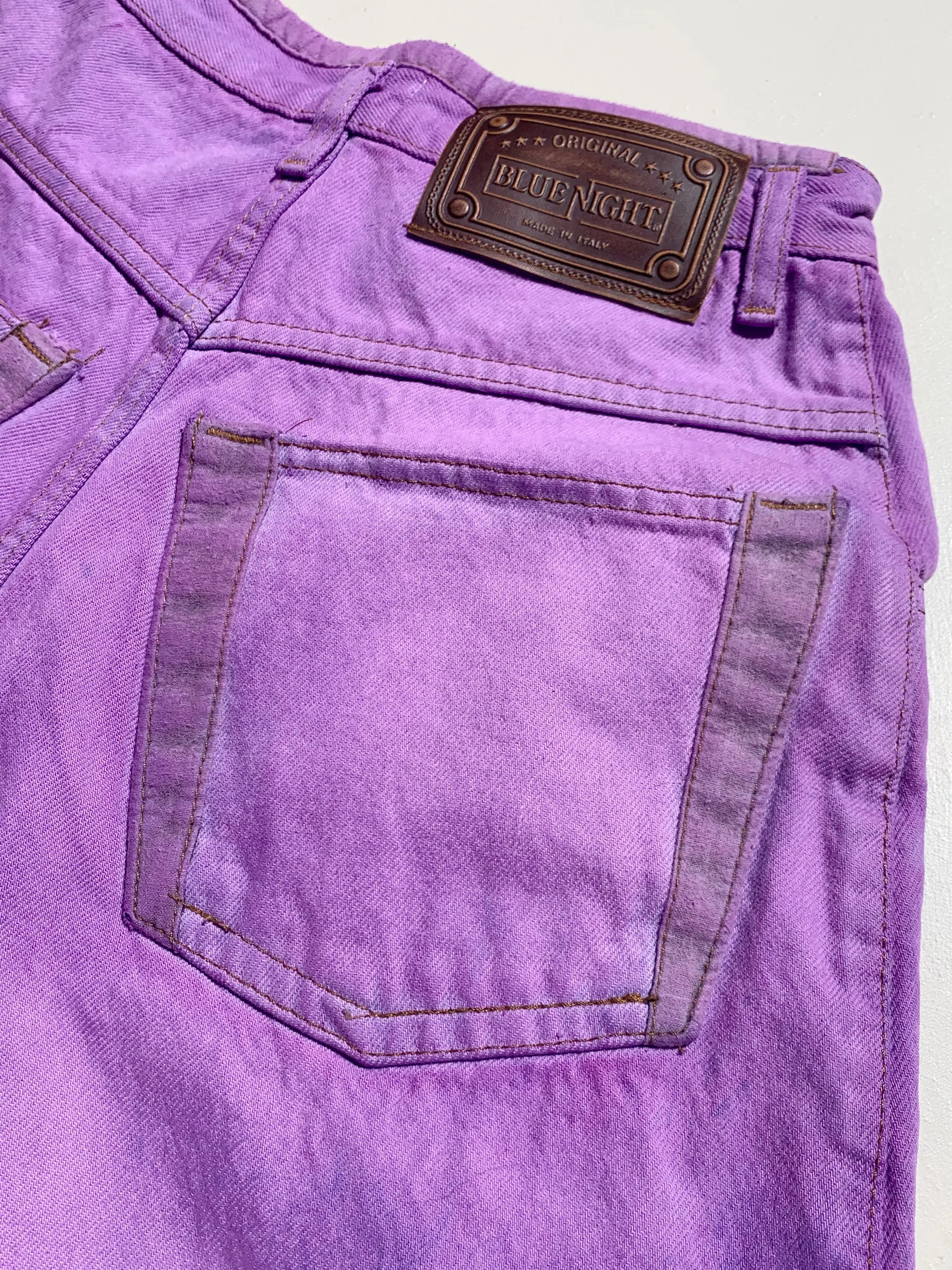 MK VINTAGE LILAC DENIM JEANS talla S