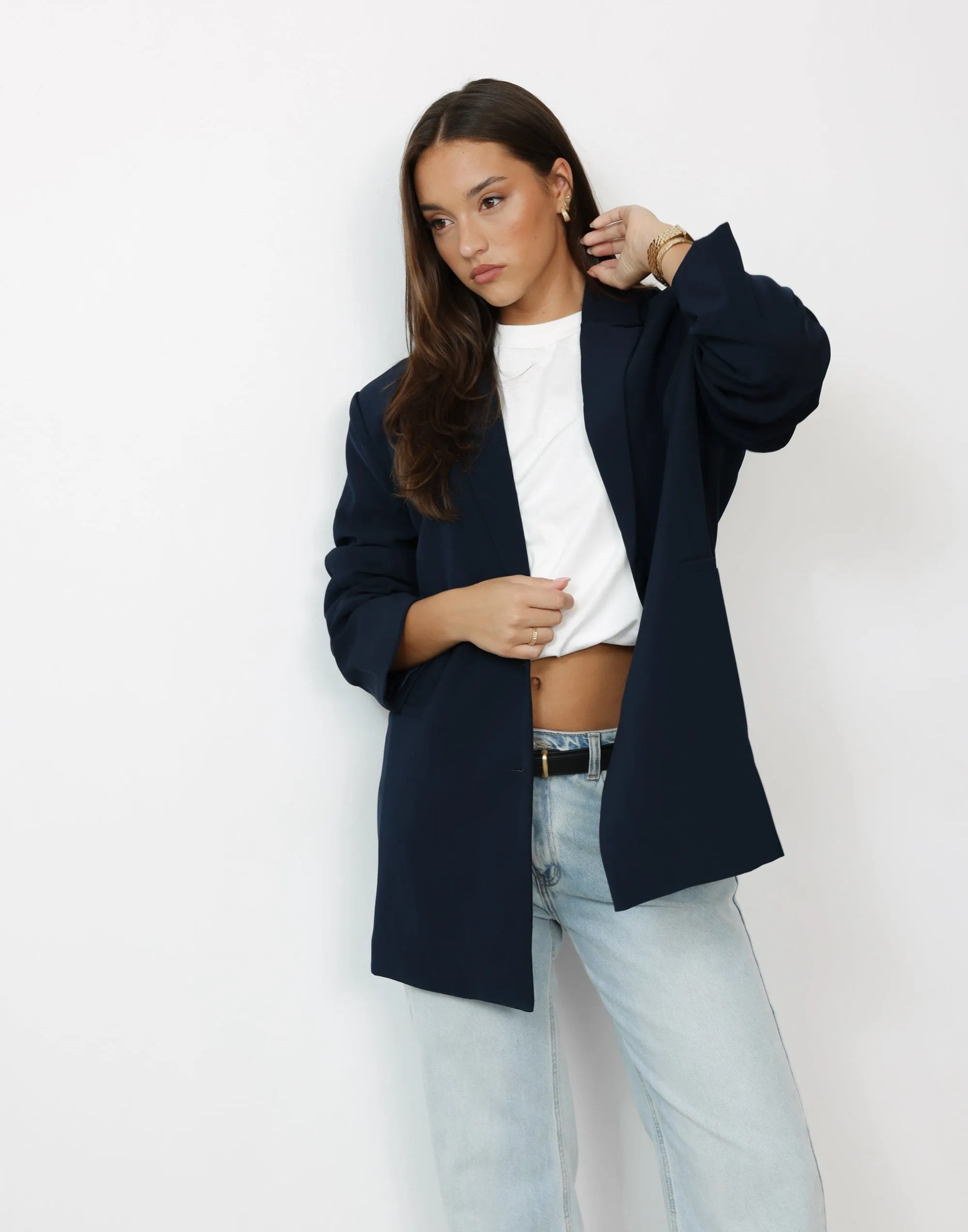 Navy Ashwood Blazer