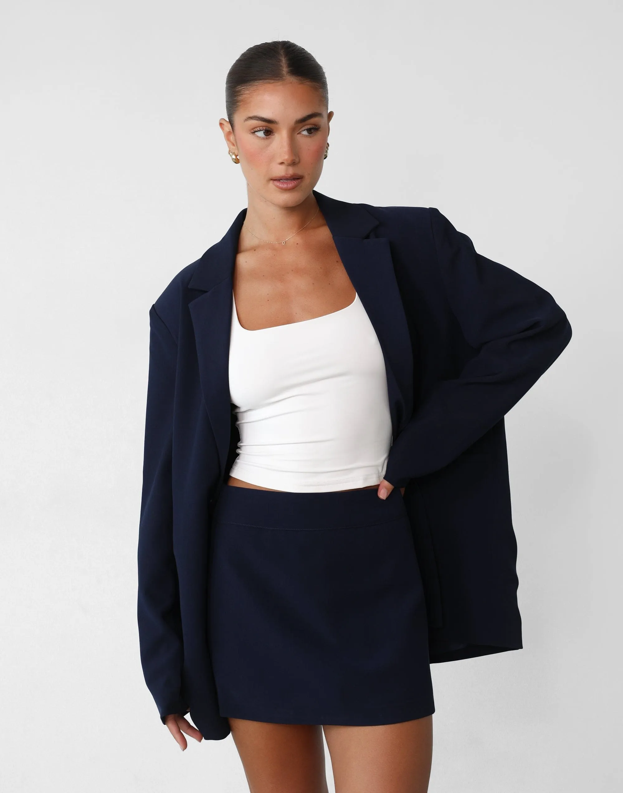 Navy Ashwood Blazer