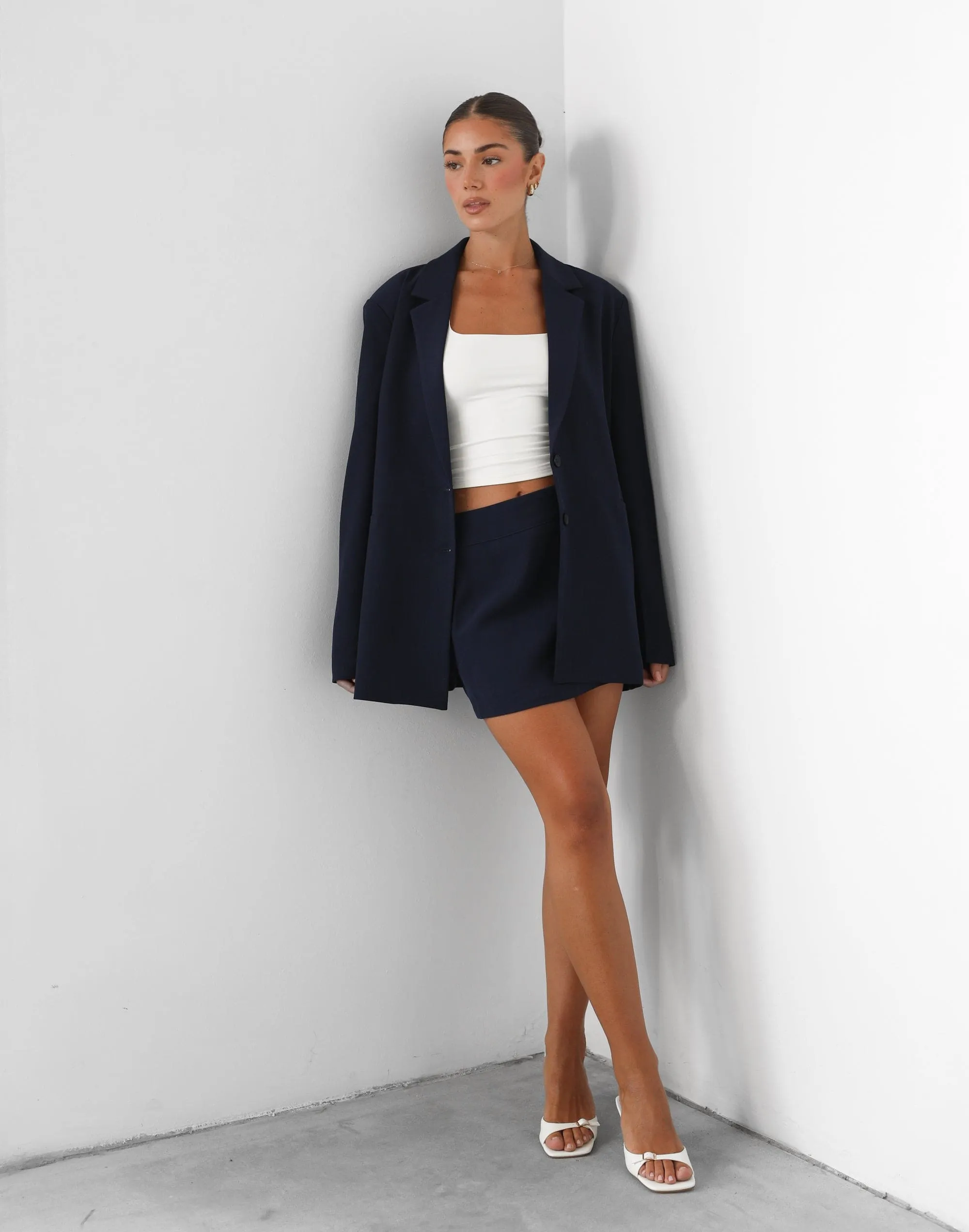 Navy Ashwood Blazer