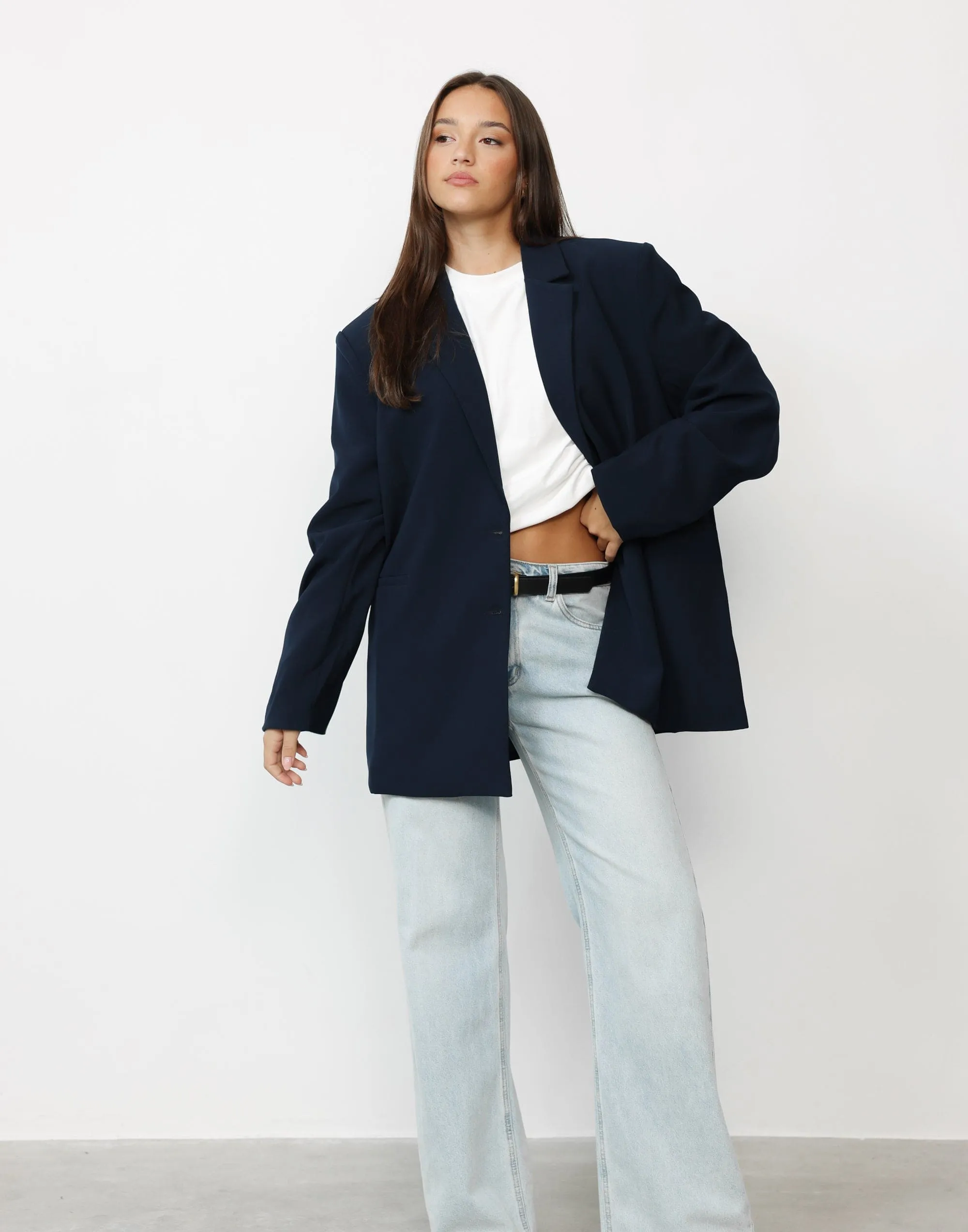 Navy Ashwood Blazer