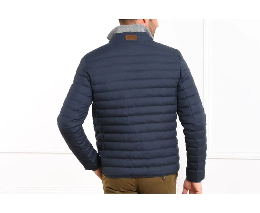 Navy Lightweight Puffer Jacket - SVEN