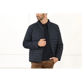 Navy Lightweight Puffer Jacket - SVEN