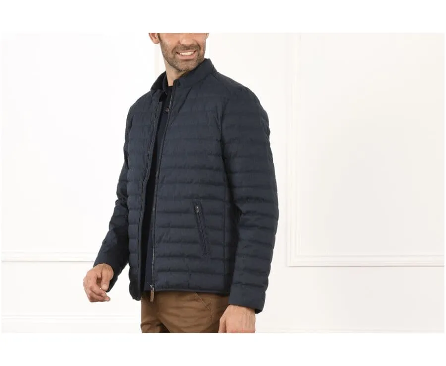 Navy Lightweight Puffer Jacket - SVEN