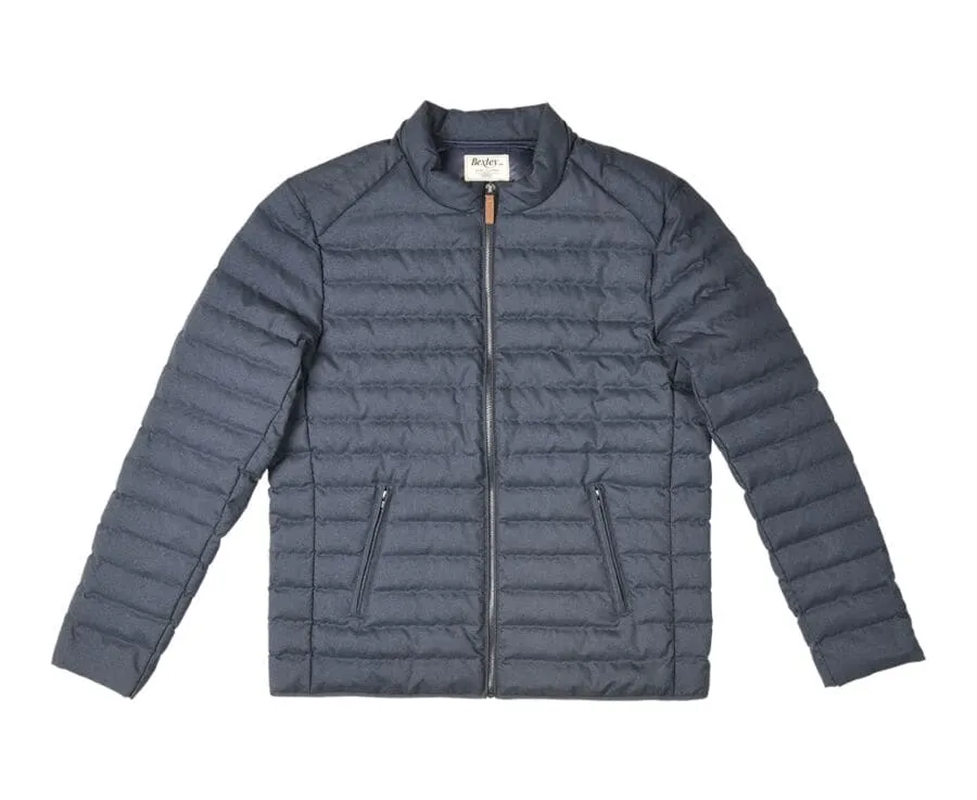 Navy Lightweight Puffer Jacket - SVEN