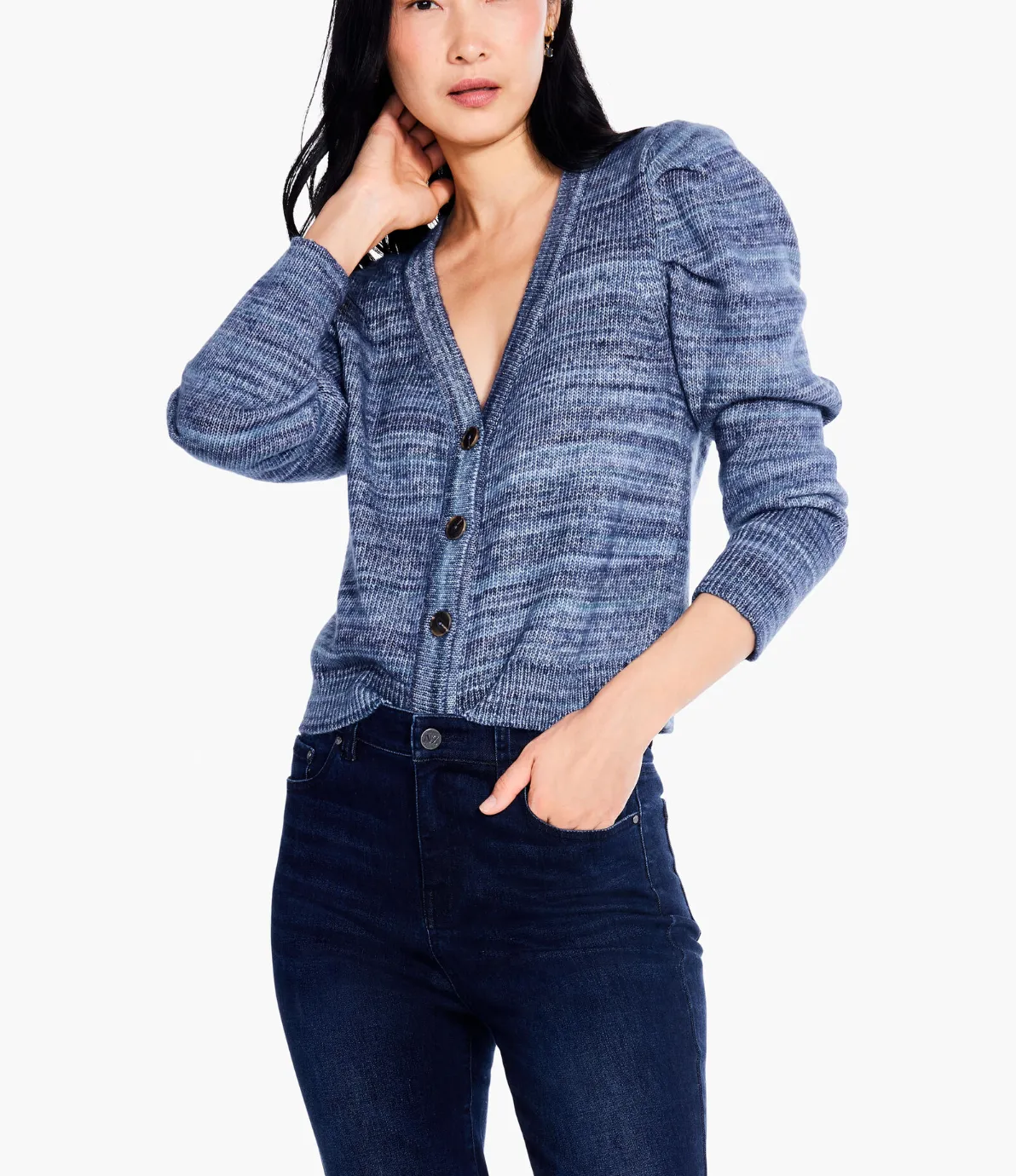 Nic + Zoe cardigan, Harvest v-neck SALE M, XL, XS