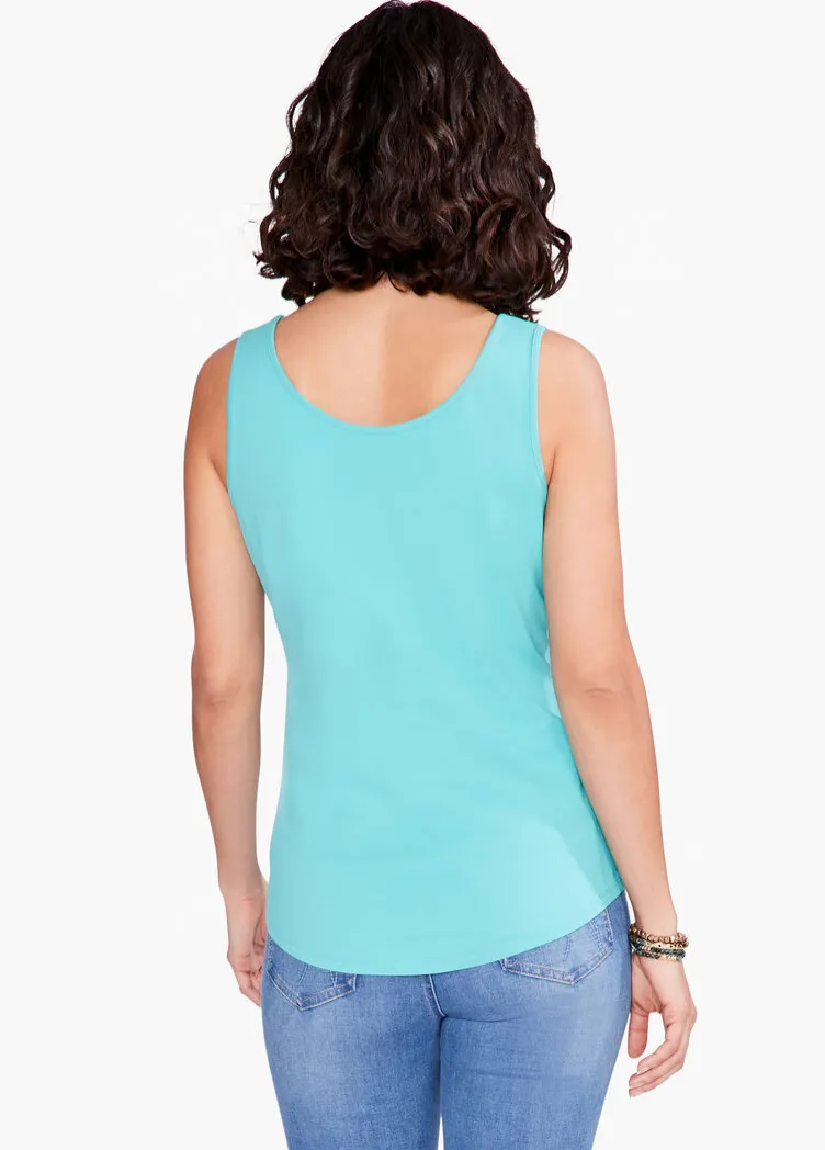 Nic + Zoe tank, shirt tail perfect