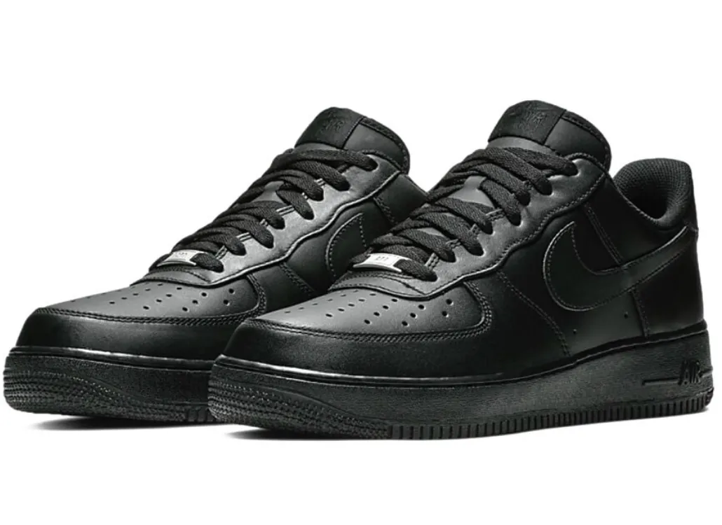 Nike AF1 Low - Black - Size 10.5 Men's - Customizable Order - 1 out of 2