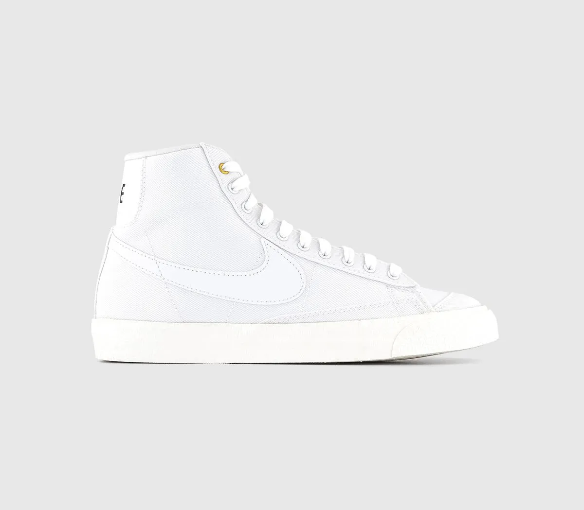 Nike Blazer Mid 77 White Canvas UK Size 3