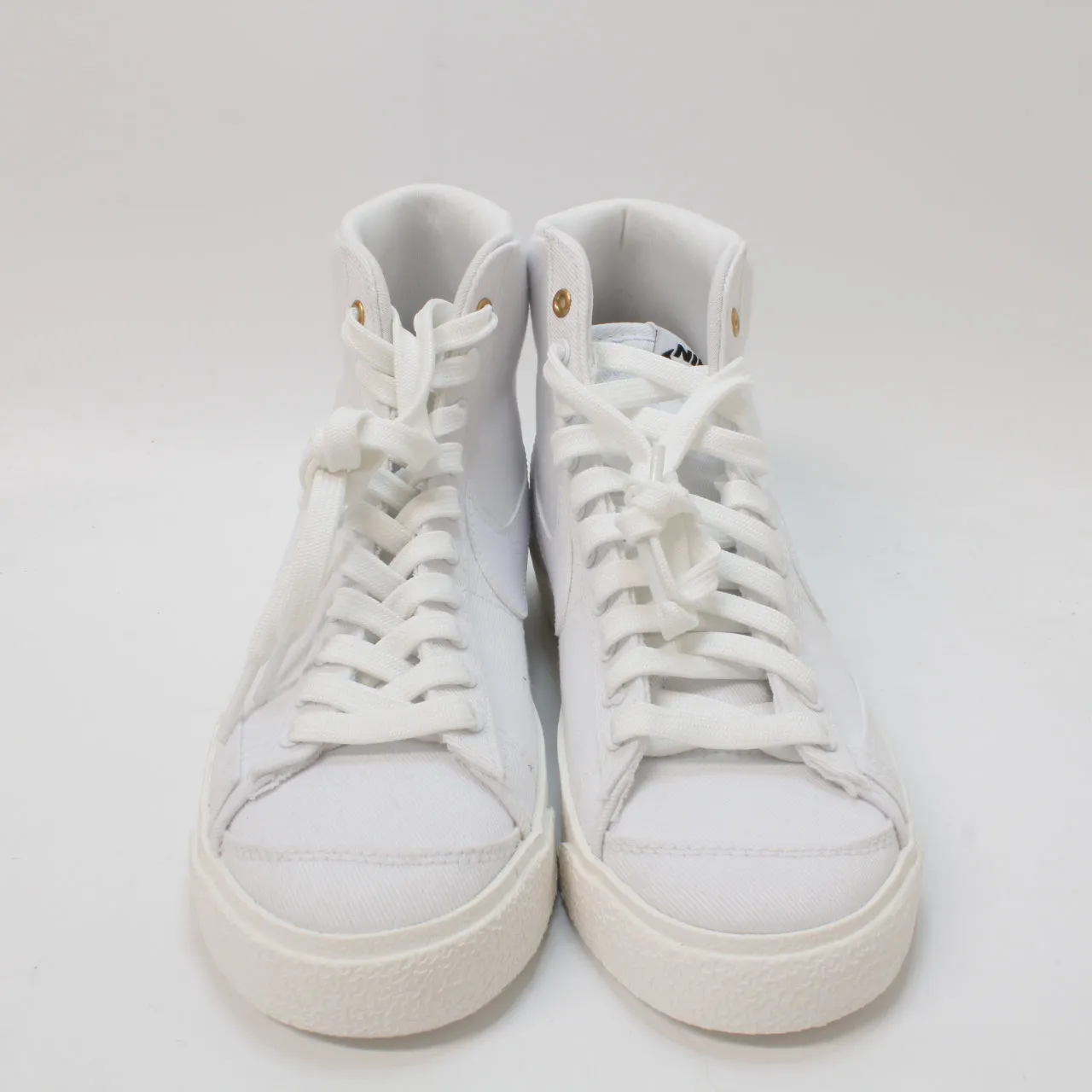 Nike Blazer Mid 77 White Canvas UK Size 3