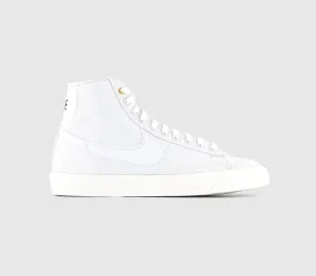 Nike Blazer Mid 77 White Canvas UK Size 3