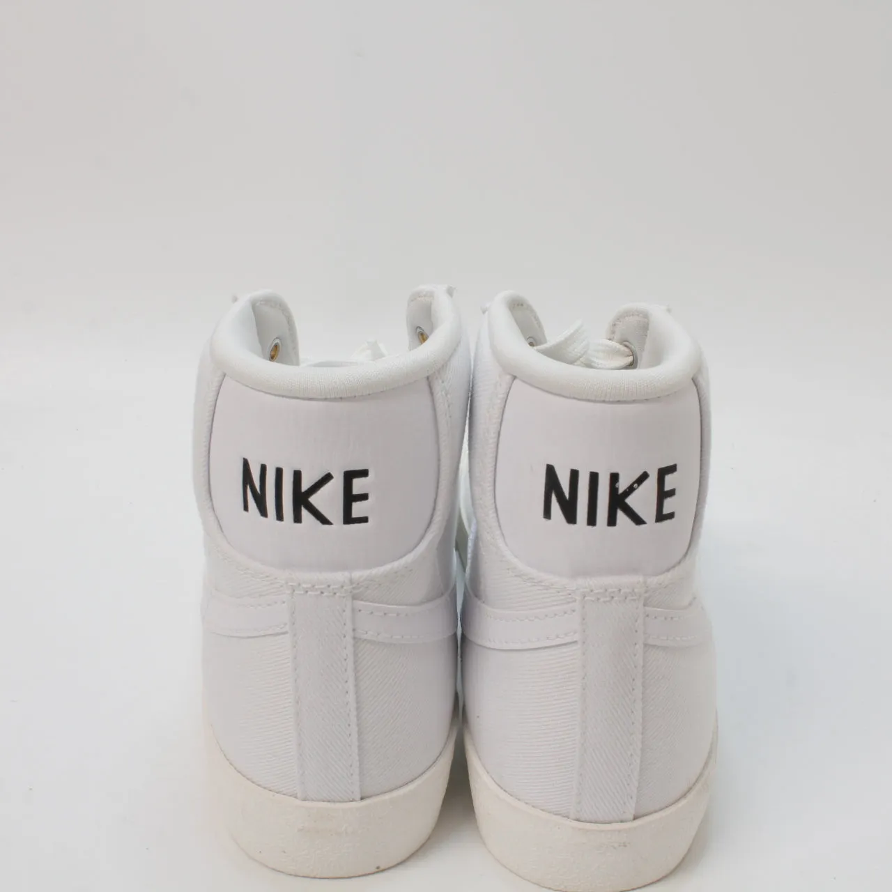 Nike Blazer Mid 77 White Canvas UK Size 3