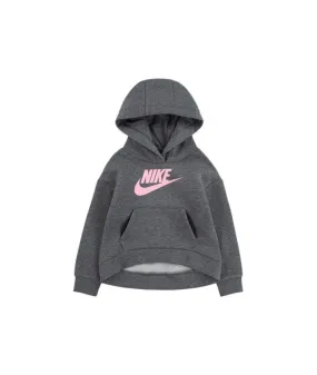 Nike Club Fleece High Low Grey Sweatshirt