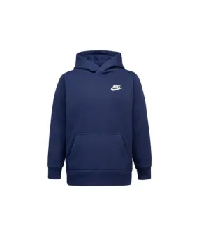 Nike Club Fleece Kids Blue Sweatshirt