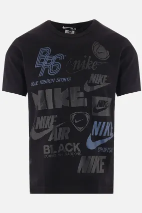 Nike cotton t-shirt with printed logos.