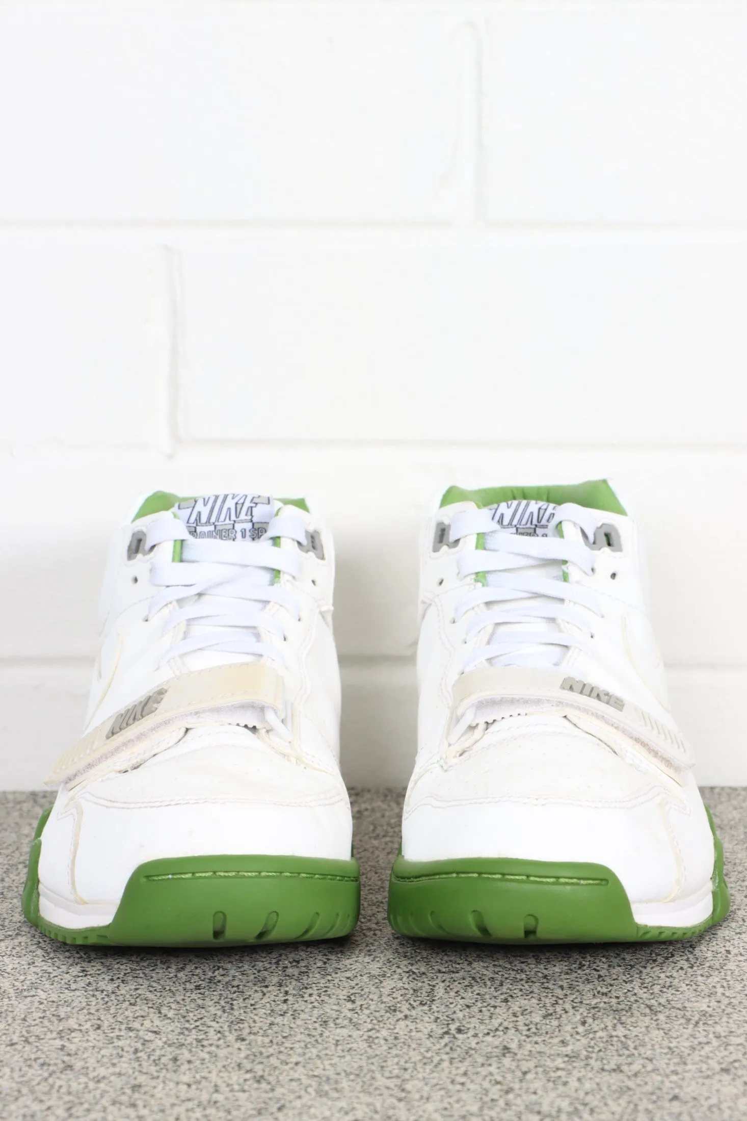 Nike Court Air Trainer 1 x Fragment Wimbledon White Chlorophyll Sneakers 9.5