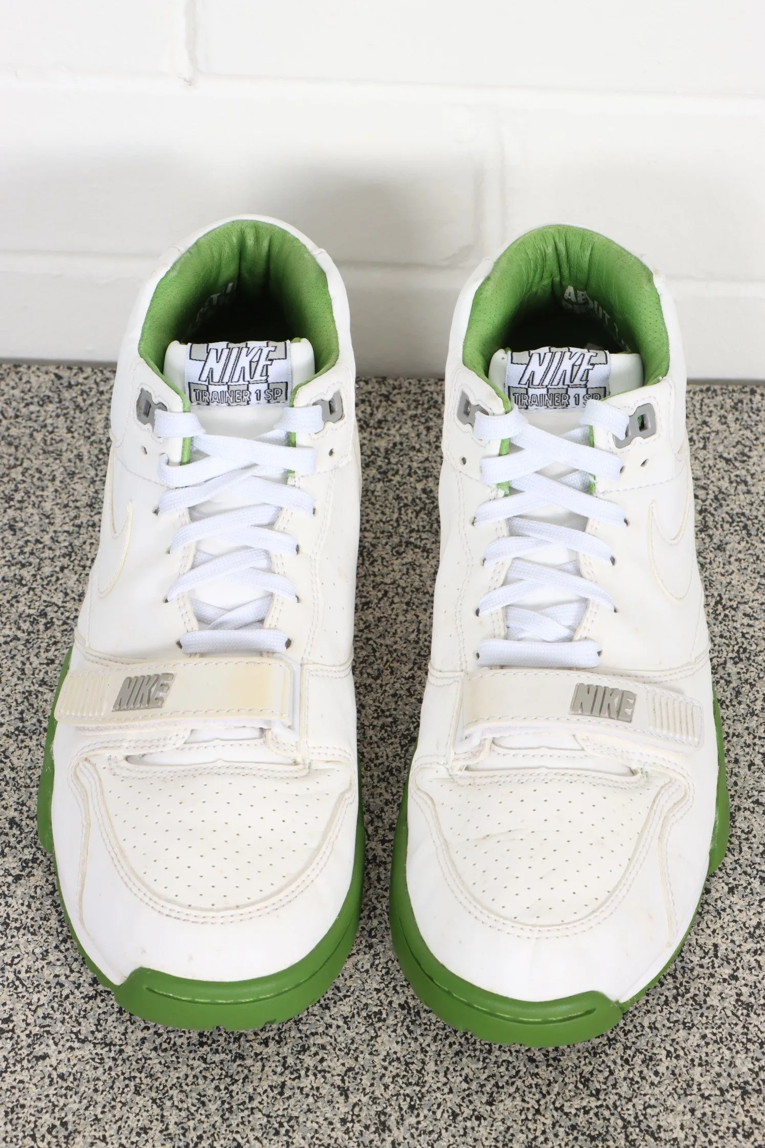 Nike Court Air Trainer 1 x Fragment Wimbledon White Chlorophyll Sneakers 9.5