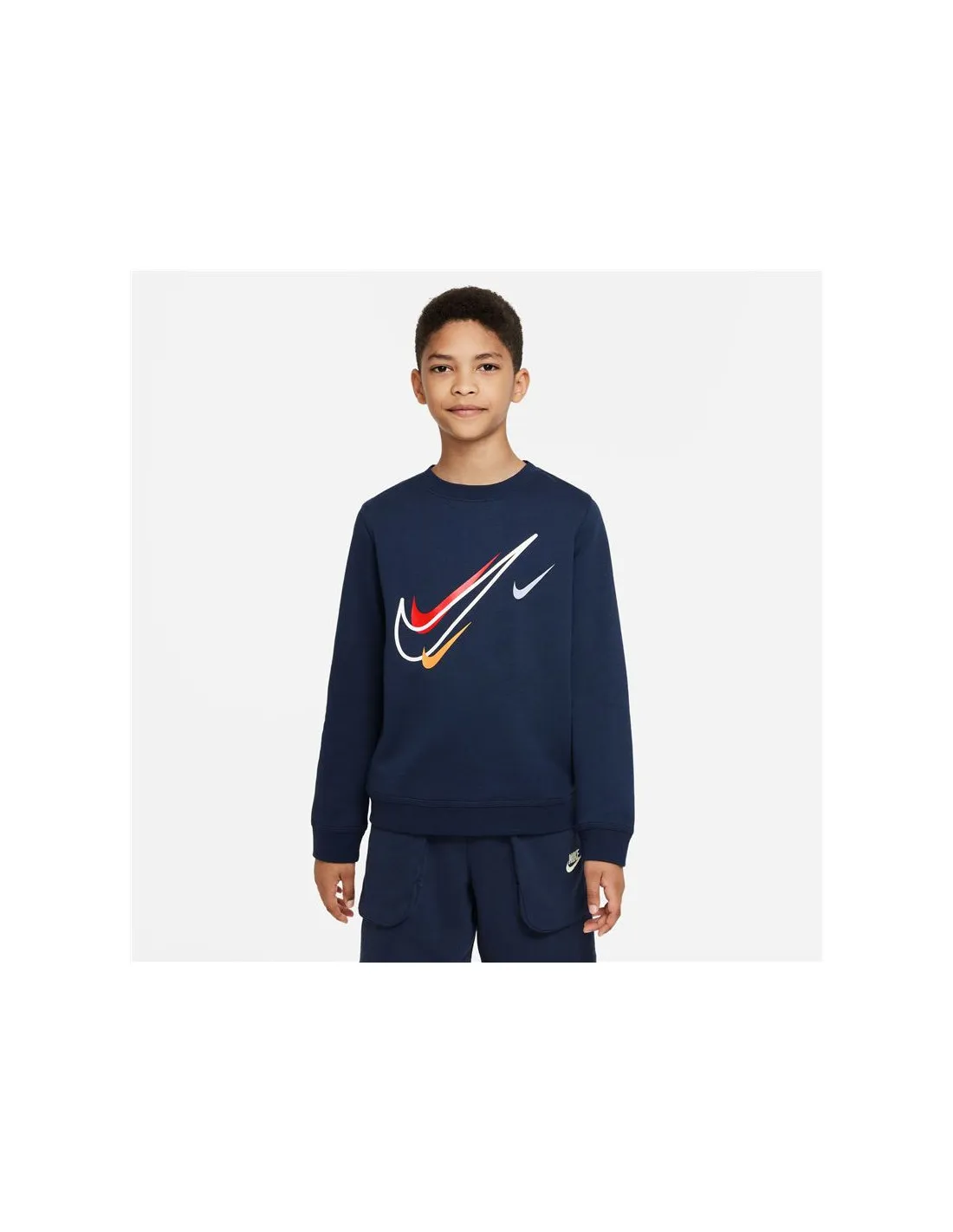 Nike Kids Blue Crew Sweatshirt