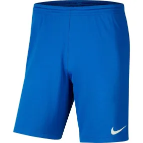 Nike Kids Park III Knit Short - Royal Blue