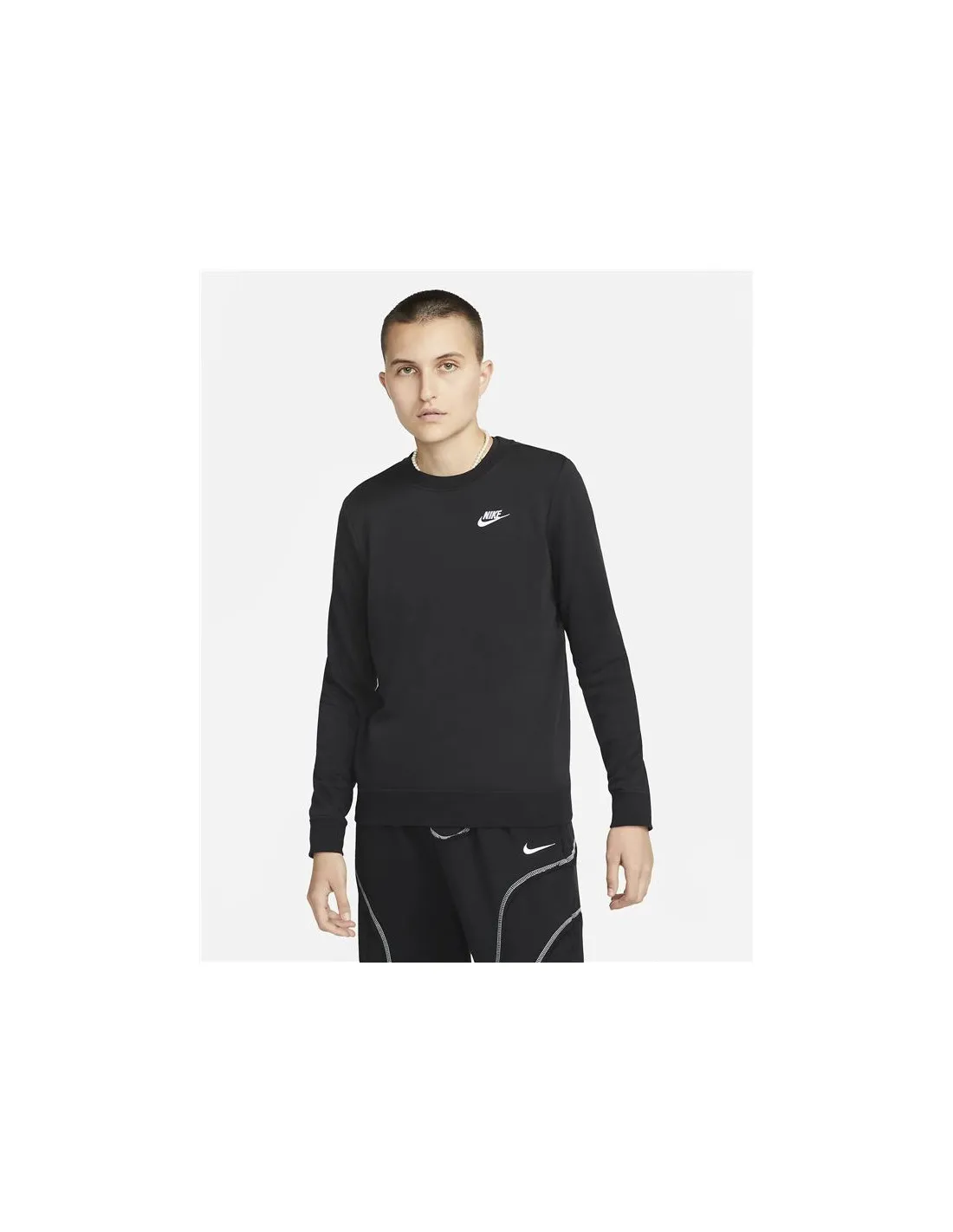 Nike Sportswear Club Fleece Black Hoodie