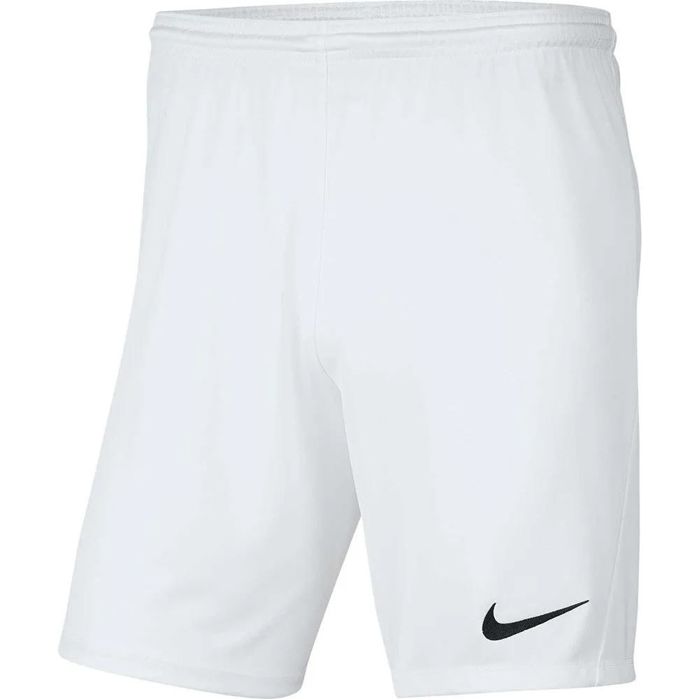 Nike Youth Park III Knit Short - White