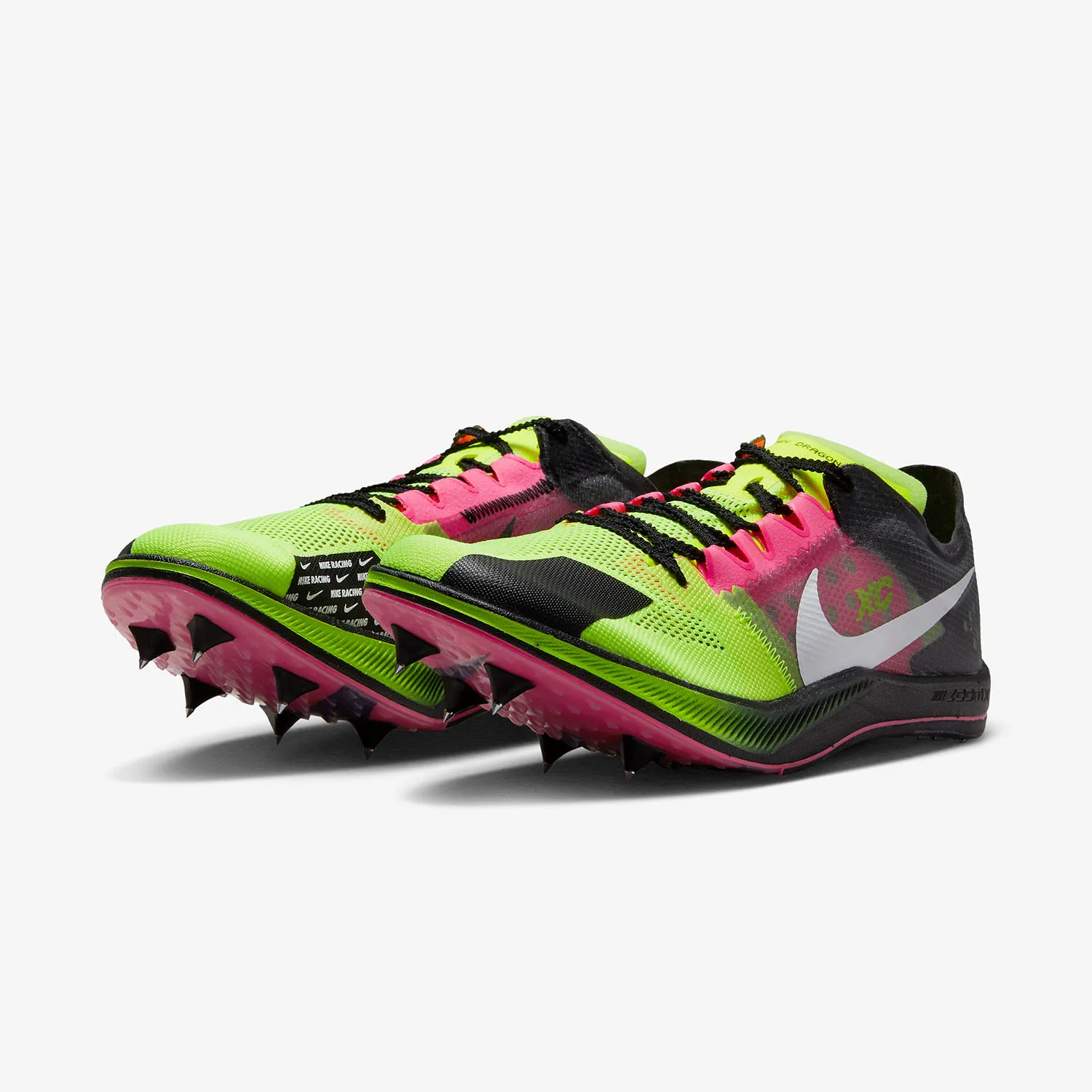 Nike ZoomX Dragonfly XC Volt White Black Hyper Pink