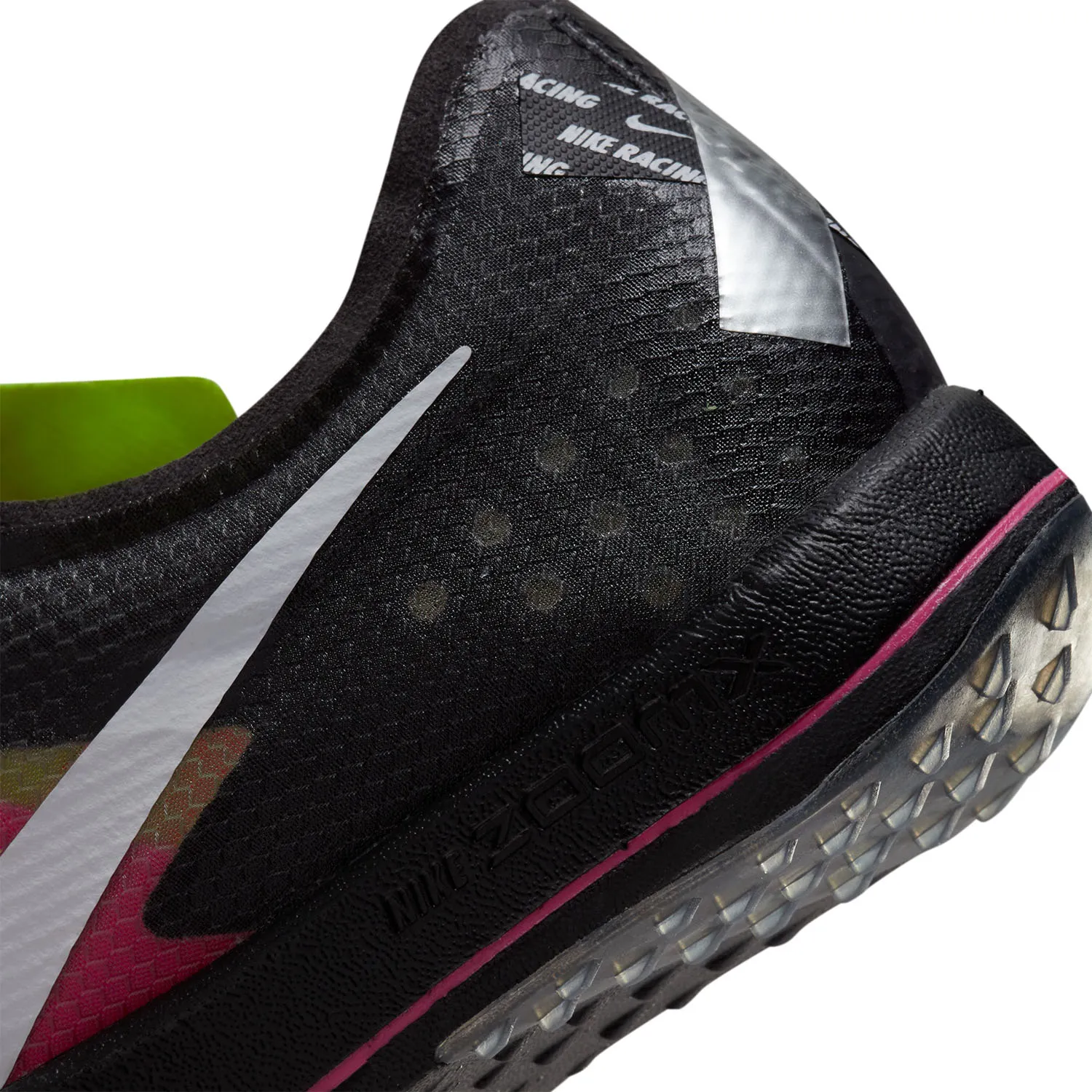 Nike ZoomX Dragonfly XC Volt White Black Hyper Pink