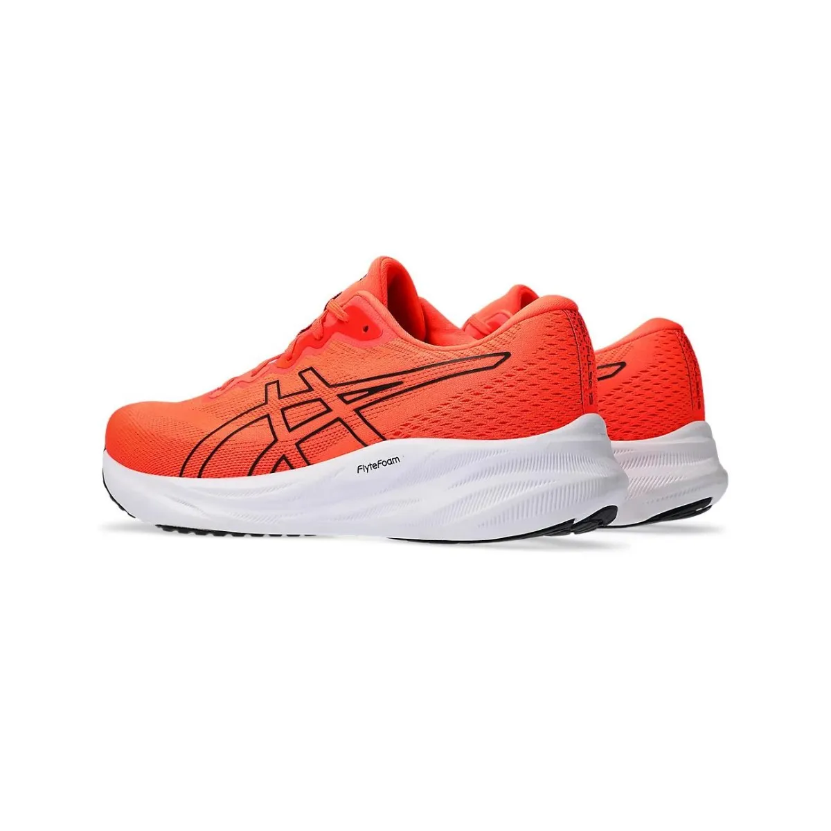 Orange White Asics Gel-Pulse 15 Sneakers